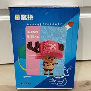 New/Sealed Tony Chopper (One Piece Anime) Mini Building Block Set Large 8+